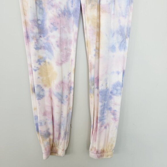 Young Fabulous & Broke Tie Dye Sweatpant Joggers Sz M Pockets Drawstring Pastel - Picture 3 of 7